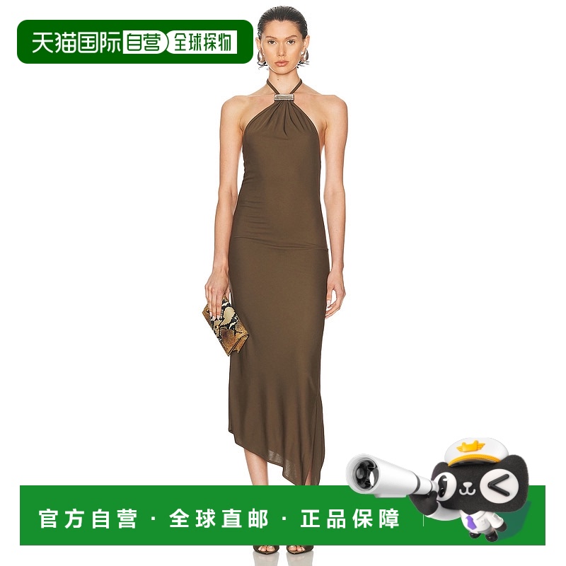 1h可退 香港直邮The Attico 女士 挂脖礼服 251WCW00247VVV105AA