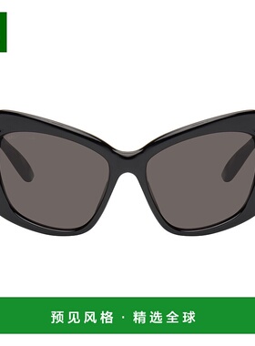 1h可退 香港直邮Balenciaga 巴黎世家 女士 黑色 Palazzo Cat 太