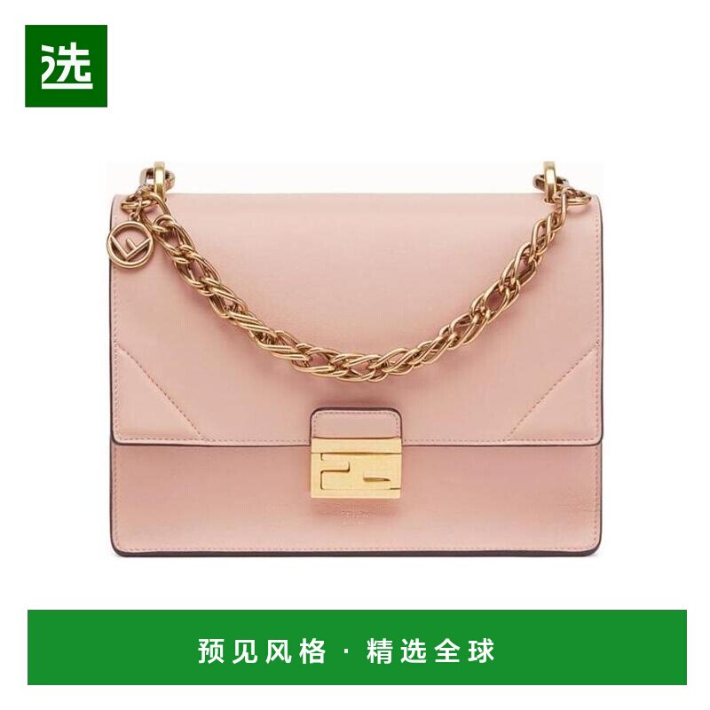 香港直邮Fendi KAN U单肩包 8BT313A5DY