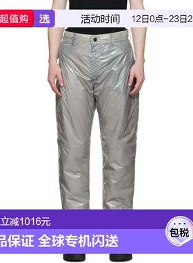 1h可退 香港直邮44 Label Group 男士 灰色 Blow Out 长裤 B00301