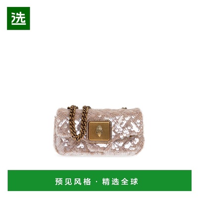 香港直邮KURT GEIGER 女士手提包 LONGNANOPIMLICOBAG0BEIGECOMBS