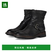 1h可退 透气百 靴圆头拉链真皮潮流时尚 美国直邮 Born女士时装