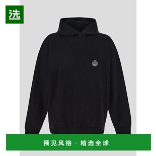 香港直邮BALLY 男士卫衣 MCC00TCO122U901 黑色 Curling capsule