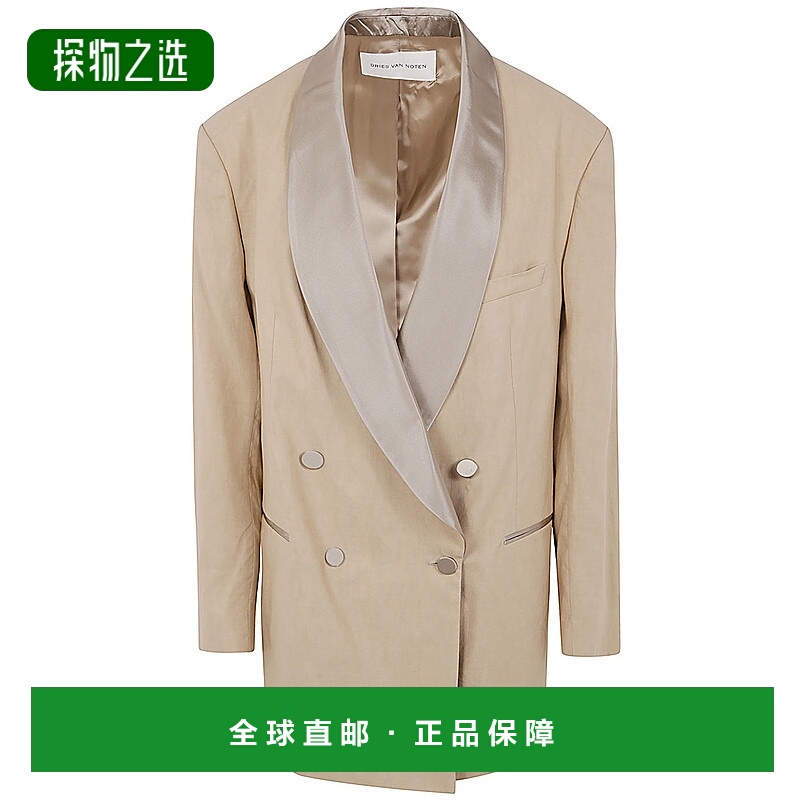 欧洲直邮DRIES VAN NOTEN 女士外套2410104258373100亚麻