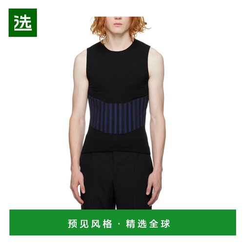 香港直邮Dion Lee 男士T恤 C7103F22BLACKINK正品高档舒适百搭