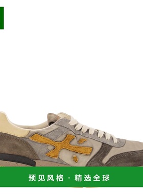 1h可退 香港直邮premiata 男士 MICK 7866 侧边徽标运动鞋 MICK78