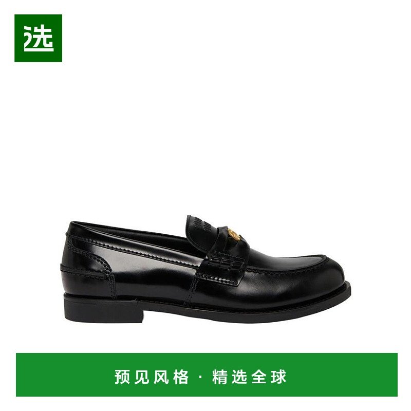 香港直邮Miu Miu 徽标乐福鞋 MIU42B86