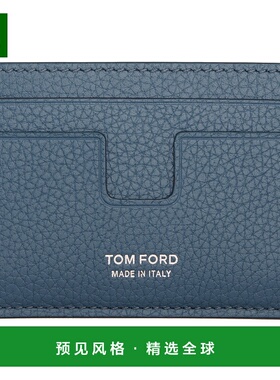 1h可退 香港直邮Tom Ford 汤姆·福特 男士 蓝色 Grain Leather C