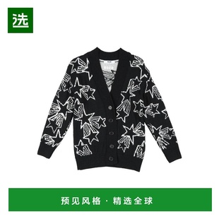 1h可退 【美国直邮】MSGM 开衫毛衣 女装针织品 50 腈纶50 羊毛 V