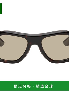 1h可退 香港直邮Port Tanger 女士 棕色 Gray 太阳镜 PT5704