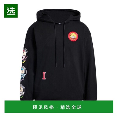 1h可退 【美国直邮】iceberg 男士 帽衫运动夹克衫