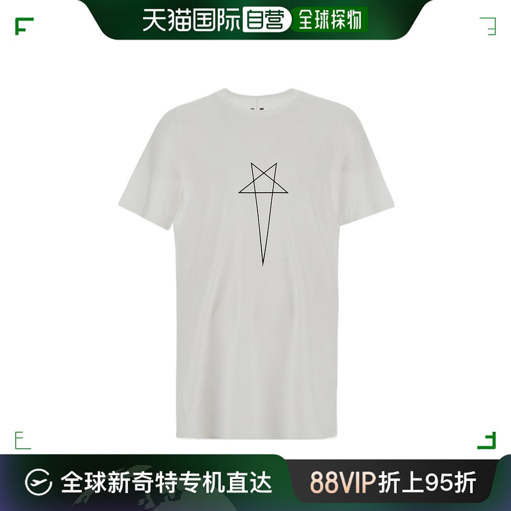 香港直邮Rick Owens Drkshdw圆领短袖T恤 DU02C5250RNEP311