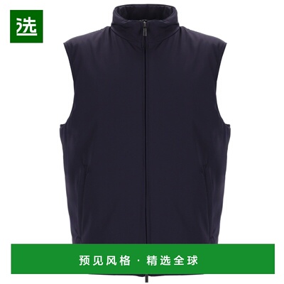 香港直邮FAY 男士马甲 NAM1052063SVUWU807 SS2026 蓝色 TURTLENE