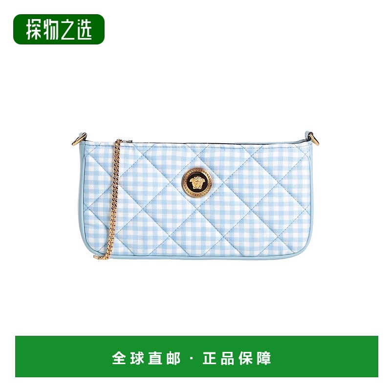 1h可退 香港直邮Versace 范思哲 女士 Bags 斜挎包 blue蓝色 舒适