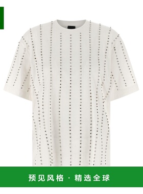 香港直邮PINKO 女士T恤 106213A31EZ07 SS2026 白色 圆领T恤短袖