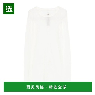 香港直邮RICK OWENS 女士T恤 RP01F6202MR11 SS2026 白色 长袖T恤