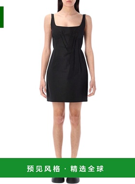 1h可退 香港直邮Marni 玛尼 女士 无袖直下摆中长连衣裙 ABMA1417