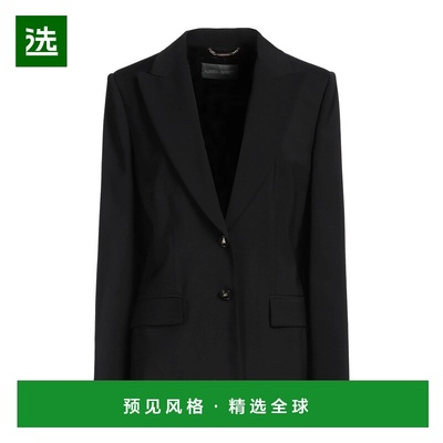 1h可退 香港直邮Alberta Ferretti 女士 西装外套 black黑色 舒适