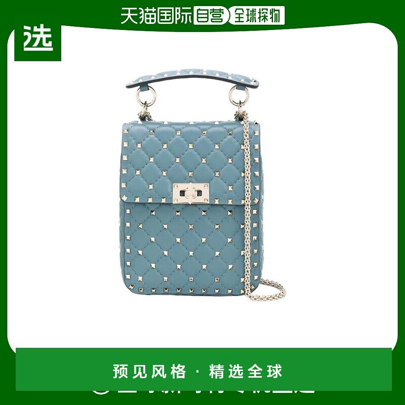 【99新未使用】香港直邮Valentino 迷你Rockstud Spike单肩包 TW2