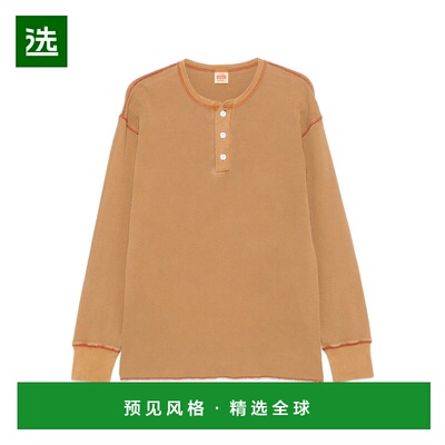 1h可退 香港直邮Gramicci 小野人 男士 Healthknit 华夫格亨利汗