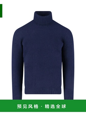 香港直邮DRUMOHR 男士针织衫 D8W104GL790 AW2025 蓝色 High neck