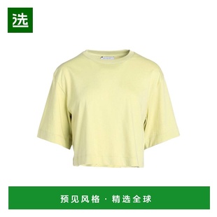 1h可退 香港直邮NINETY PERCENT 女士 短款上衣 green绿色 舒适时