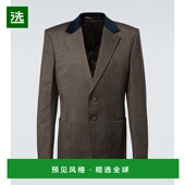细条纹羊毛混纺西装 1h可退 外套 男士 Alto 香港直邮Wales Bonner