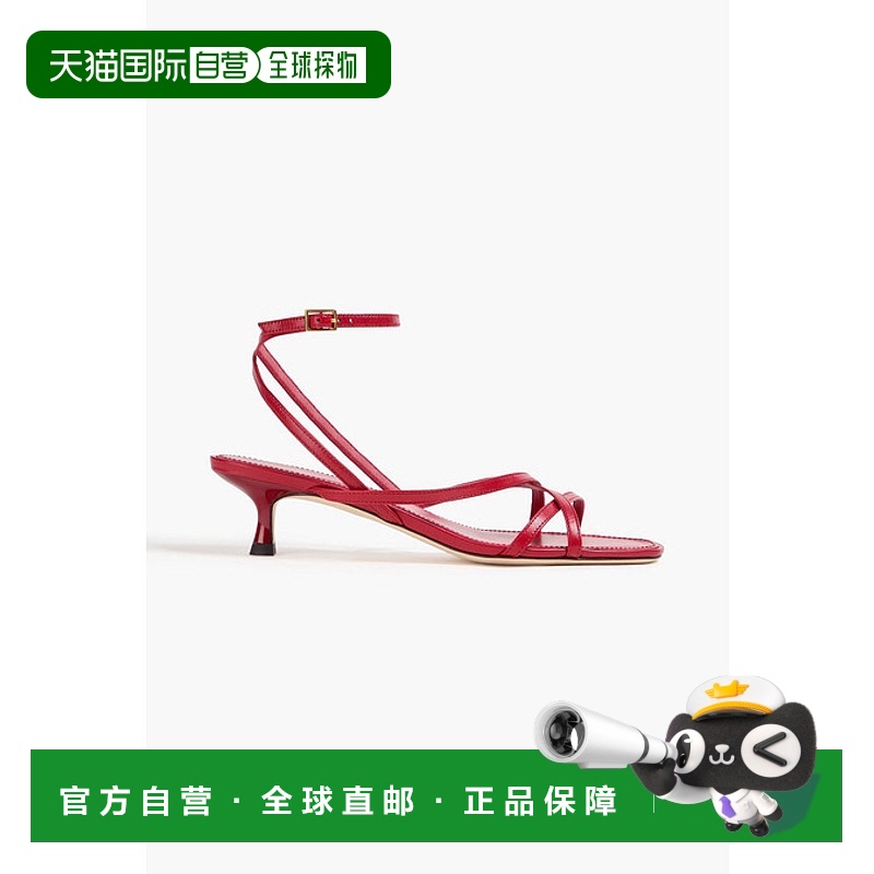 1h可退 香港直邮Tory Burch 托里·伯奇 女士 皮质凉鞋 149271960