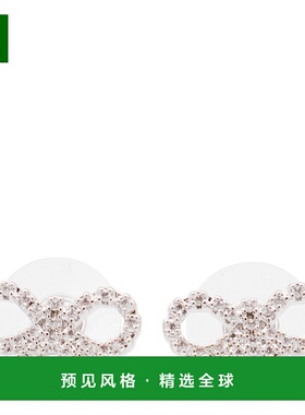 1h可退 香港直邮Self-Portrait 女士 银色耳环 PF25625ESLSILVER