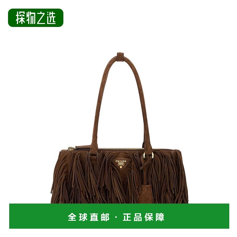 香港直邮Prada 普拉达 女士 中號 Galleria 手提包 1BA457VYOF2C4