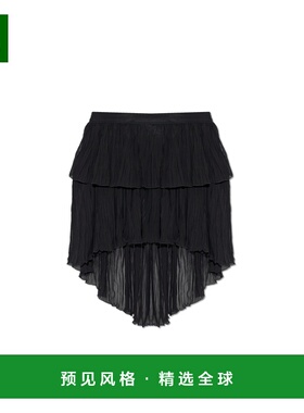 香港直邮BLUMARINE 女士半身裙 P622G295A0N0990 SS2026 黑色