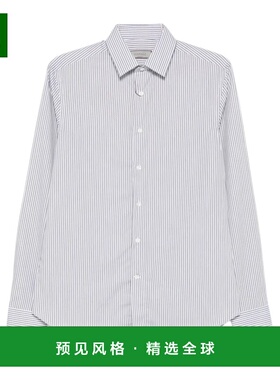 香港直邮Canali 男士衬衫 GD03618CCLX0A1111 SS2025 白色 经典领