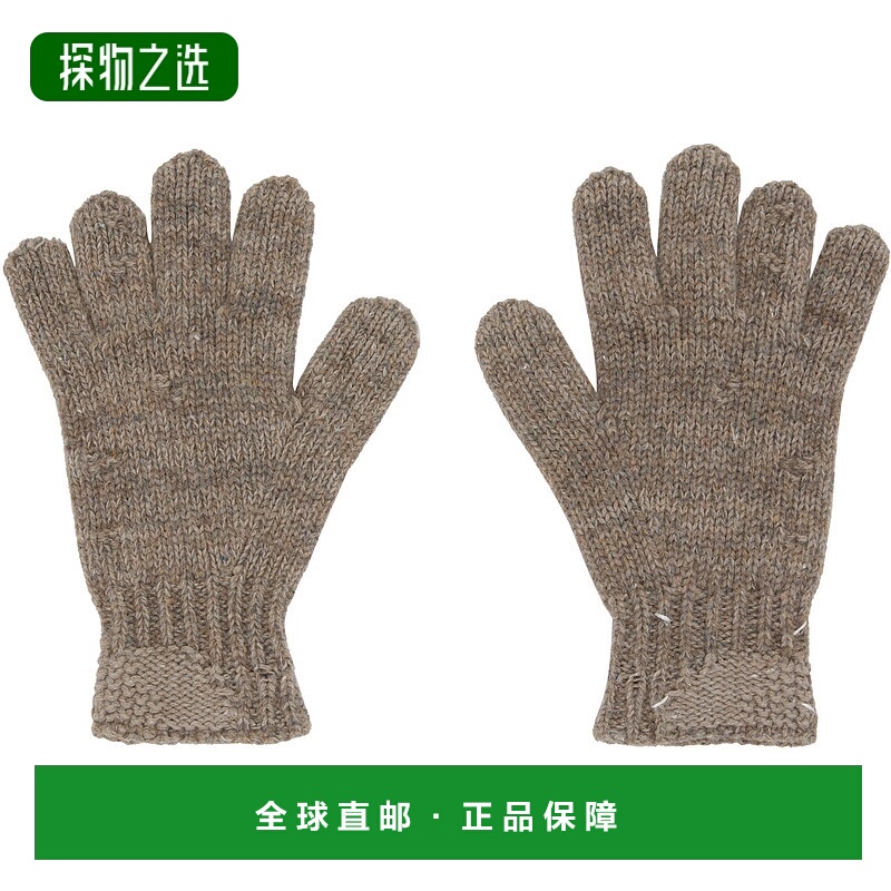 香港直邮Maison Margiela 马丁·马吉拉 男士 灰褐色手套 S50TS00