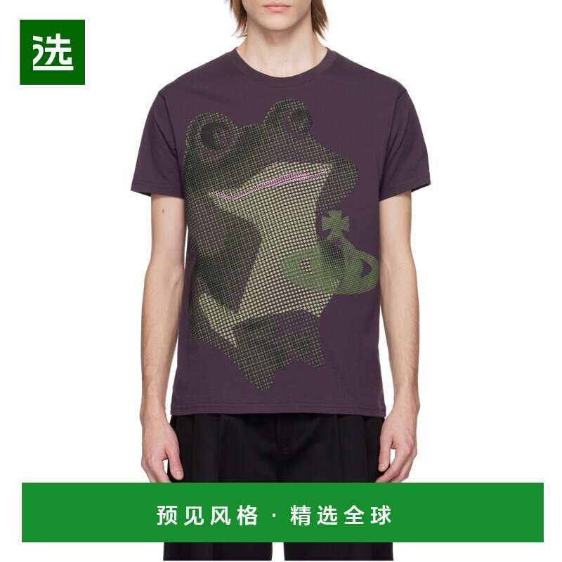 香港直邮Vivienne Westwood 青蛙 T 恤 3G01003CJ001M