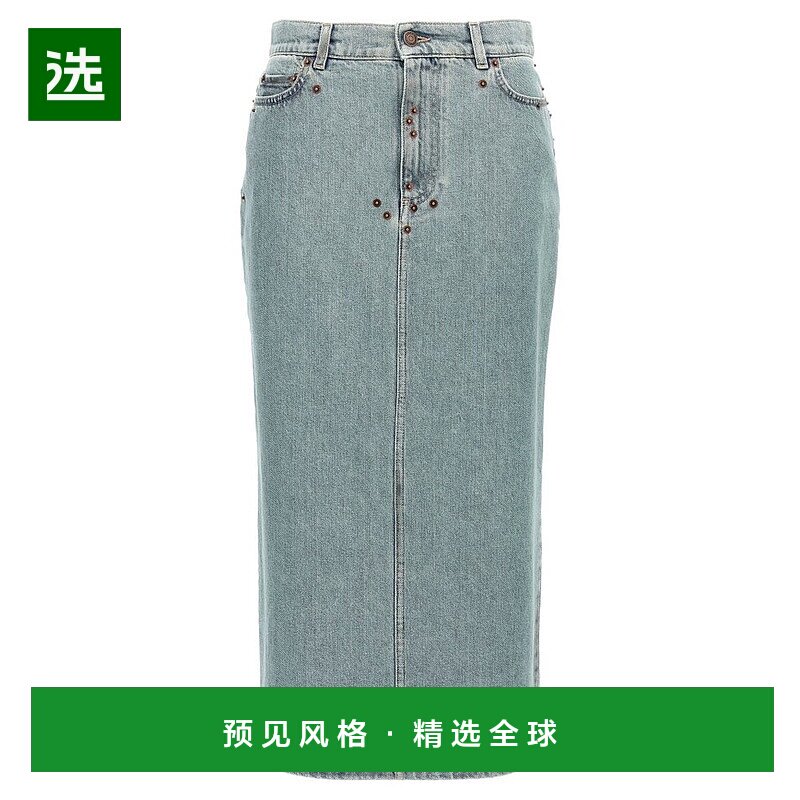 香港直邮Moschino 莫斯奇诺 女士 腰带环半身群 J011854220半身裙