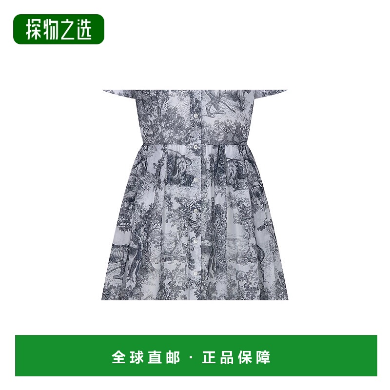 1h可退 欧洲直邮DIOR 迪奥 25秋冬 341R81A3877_X0861 女士 连衣