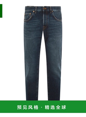 1h可退 香港直邮pt01 男士 蓝色牛仔裤 C5QP05B0AW0230MI19