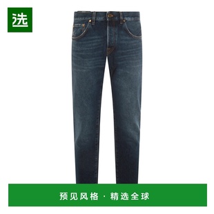 1h可退 香港直邮pt01 男士 蓝色牛仔裤 C5QP05B0AW0230MI19