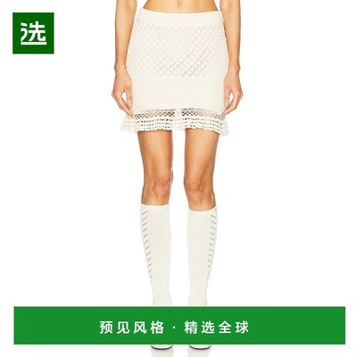 1h可退 香港直邮Staud 女士 Wolfgang 半身裙 R25R6114MC