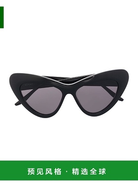 Gucci 黑色猫眼太阳镜 GG0895S古驰眼镜