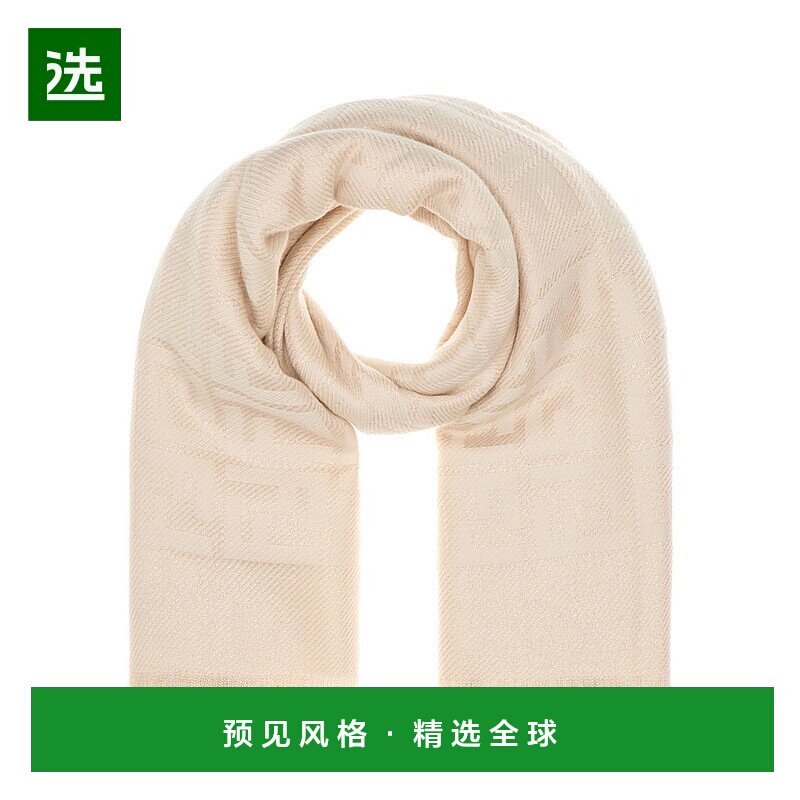 1h可退 香港直邮Fendi 芬迪 女士 方形披巾 FXT131ATZB pink粉色