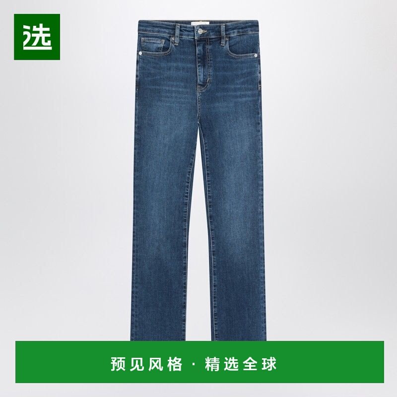 香港直邮Frame Denim 女士 蓝色直筒铅笔牛仔裤 1000814DEFEMA,女装/女士精品,牛仔裤,淘宝优惠券,粉丝福利购,淘宝优惠卷