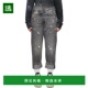 美国直邮 潮牌 R13 1h可退 SSENSE 独家交叉牛仔裤 时尚 休闲百