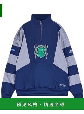 香港直邮ADIDAS ORIGINALS 男士卫衣 JZ1055 AW2025 蓝色 Adidas