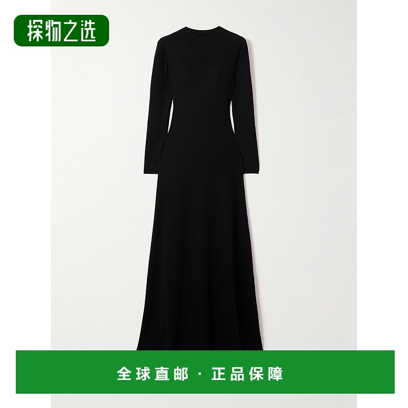 香港直邮Tom Ford 汤姆·福特 女士 羊绒混纺高领长款连衣裙 ACK6
