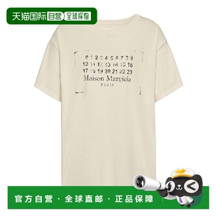 Margiela S51GC0534S24575夏季 印花徽标 恤 香港直邮Maison