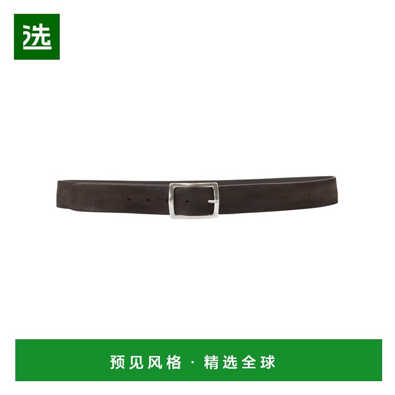 1h可退 香港直邮Orciani 男士 狩獵雙面腰帶 U08295 brown棕色 舒