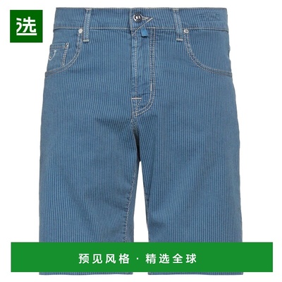 1h可退 香港直邮Jacob Cohen 男士 短裤 blue蓝色 舒适时尚