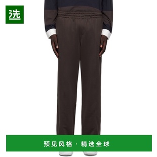 1h可退 香港直邮Lacoste 法国鳄鱼 男士 棕色 Loose Fit Fleece