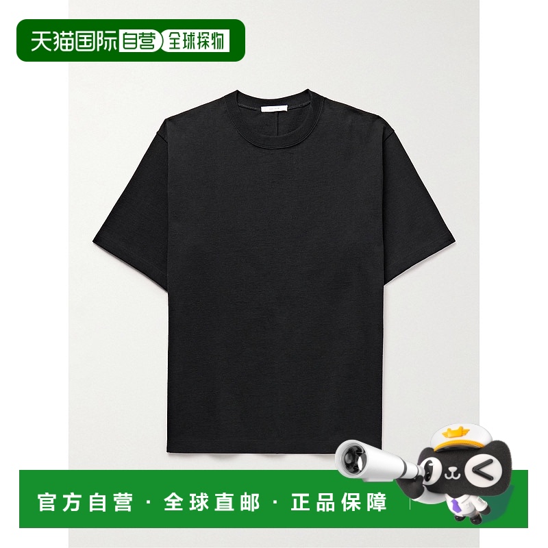 1h可退 香港直邮The Row 男士 Steven 棉针织T恤 559K525BL